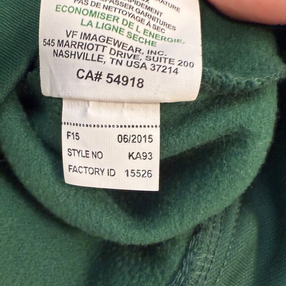 NFL New York Jets Logo Majestic Therma Base Hoodie Full Zip Men's Hoodie Size XL - Picture 5 of 5